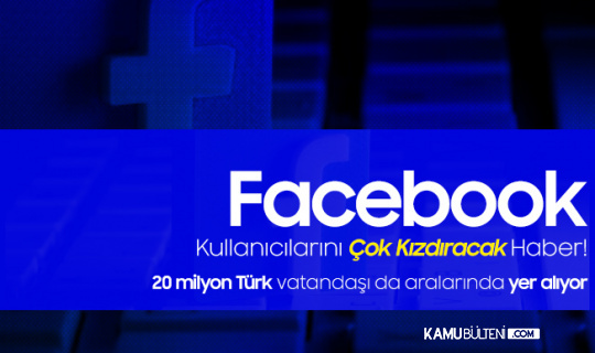 Facebook Kullanıcılarını Çok Kızdıracak Haber! 20 Milyon Kişinin Bilgileri Gitti...