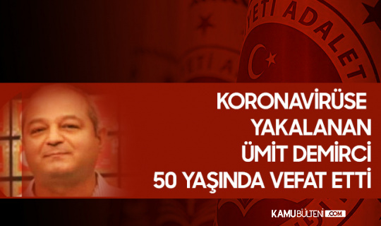Samsun Bölge Adliye Mahkemesi Cumhuriyet Savcısı Ümit Demirci Hayatını Kaybetti