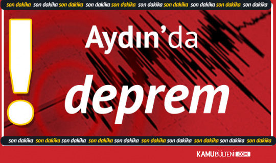 Aydın'da Korkutan Deprem! AFAD'tan Açıklama Geldi Aydın'da Korkutan Deprem! AFAD'tan Açıklama Geldi