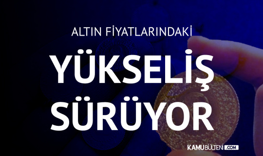 Gram Altın 501 TL'den İşlem Görüyor Gram Altın 501 TL'den İşlem Görüyor
