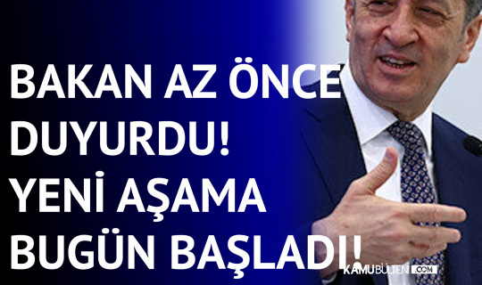 Milli Eğitim Bakanı Selçuk Az Önce Duyurdu! Bugün Başladı Milli Eğitim Bakanı Selçuk Az Önce Duyurdu! Bugün Başladı