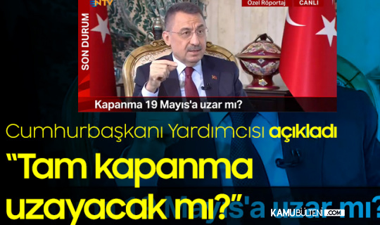 bayramdan sonra tam kapanma