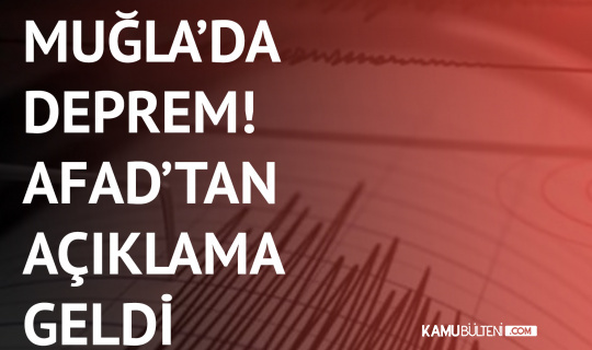 Datça Açıklarında 4 Büyüklüğünde Deprem Meydana Geldi Datça Açıklarında 4 Büyüklüğünde Deprem Meydana Geldi