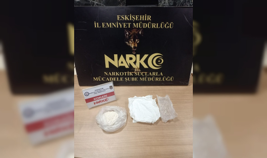 Eskişehir’e kokain getirirken yakalandı Eskişehir’e kokain getirirken yakalandı