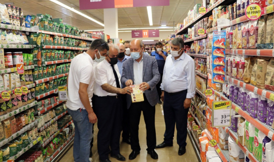 Van’da yerel ve ulusal marketler denetlendi Van’da yerel ve ulusal marketler denetlendi