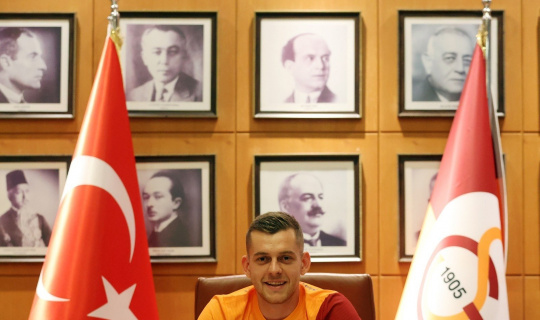 Alexandru Cicaldau: "Galatasaray’a imza attığım için çok mutluyum"