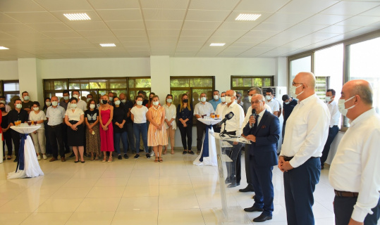 Başkan Kayda, personeliyle bayramlaştı Başkan Kayda, personeliyle bayramlaştı