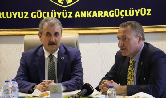 BBP Genel Başkanı Destici’den MKE Ankaragücü’ne ziyaret
