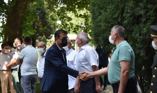 Bozüyük’te bayramlaşma Bozüyük’te bayramlaşma