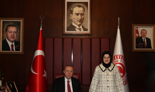 Cumhurbaşkanı Erdoğan’dan Akyurt’taki fuar alanına destek