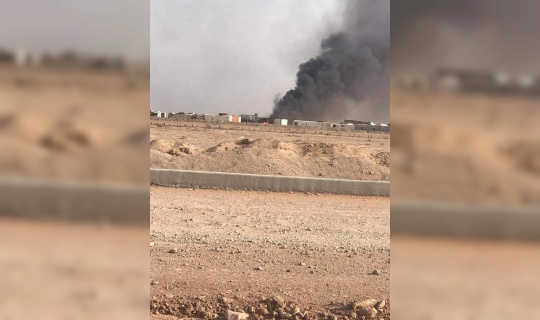 Irak’ta Haşdi Şabi’ye ait silah ve mühimmat deposuna SİHA saldırısı