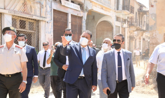 KKTC Başbakan Saner, Kapalı Maraş’ta açılan bölgeyi ziyaret etti