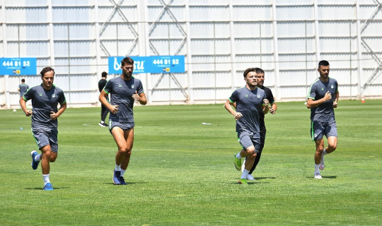 Konyaspor, yeni sezon hazırlıklarını devam ettirdi