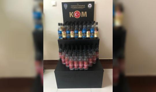 Kurban Bayramında kaçak içki mesaisi Kurban Bayramında kaçak içki mesaisi