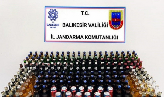 Marmara’da kaçak içki operasyonu