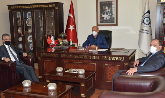 MHP Genel Başkan Yardımcısı Aydın’dan ETSO’ya ziyaret MHP Genel Başkan Yardımcısı Aydın’dan ETSO’ya ziyaret