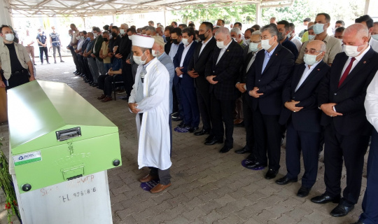 MHP Genel Başkanı Devlet Bahçeli’nin yeğeni son yolculuğuna uğurlandı