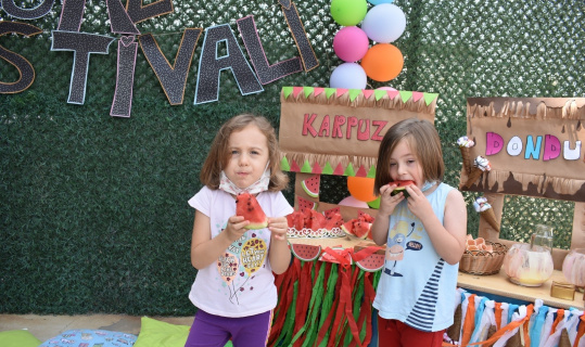 Minikler Yaz Festivaliyle doyasıya eğlendi