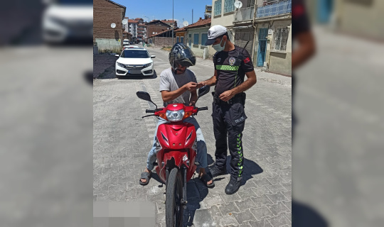 Motosikletlere sıkı denetim Motosikletlere sıkı denetim