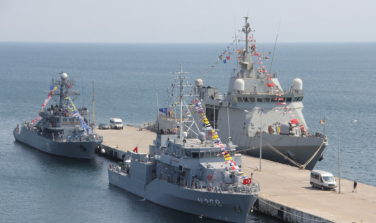 NATO gemileri Sinop’ta NATO gemileri Sinop’ta