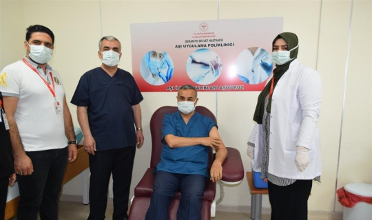 Osmaniye’de üçüncü doz aşılama başladı Osmaniye’de üçüncü doz aşılama başladı