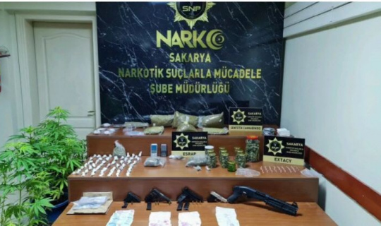 Sakarya’da bir ayda 10 kişi uyuşturucudan tutuklandı