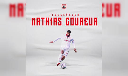 Samsunspor’da Mathias Coureur ile yollar ayrıldı Samsunspor’da Mathias Coureur ile yollar ayrıldı