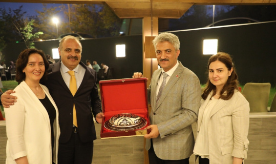 Şensoy’a veda yemeği Şensoy’a veda yemeği