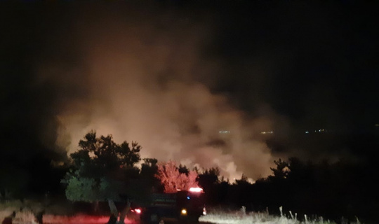 Soma’daki orman yangını kontrol altına alındı Soma’daki orman yangını kontrol altına alındı