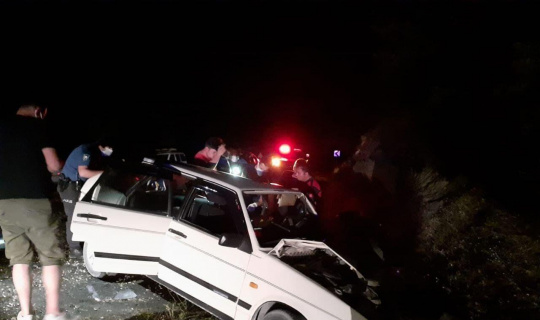 Tokat’ta iki otomobil çarpıştı: 7 yaralı