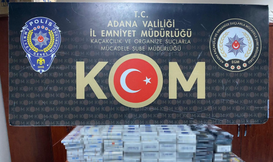 Adana’da kaçakçılık operasyonu Adana’da kaçakçılık operasyonu