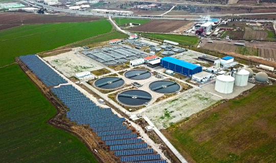 Arıtmanın enerjisi yenilenebilir kaynaklardan sağlanıyor Arıtmanın enerjisi yenilenebilir kaynaklardan sağlanıyor