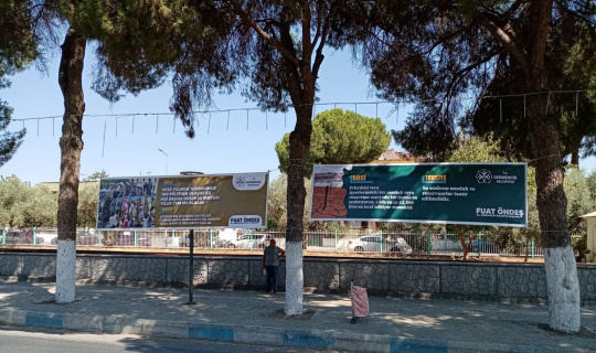 Başkan Öndeş’ten kuraklıkla ilgili farkındalık projesi