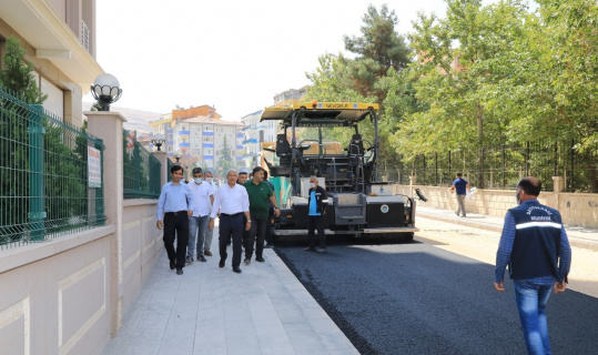 Battalgazi Belediyesi’nden Çöşnük’e konforlu yol hizmeti
