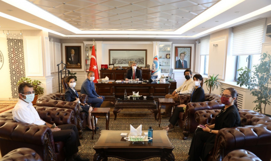 Birleşmiş Milletler Dünya Gıda Örgütü Türkiye Temsilciliğinden Başkan Palancıoğlu’na ziyaret Birleşmiş Milletler Dünya Gıda Örgütü Türkiye Temsilciliğinden Başkan Palancıoğlu’na ziyaret