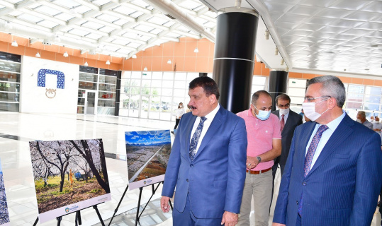 "Çekirdekten meyveye kayısı" fotoğraf sergisi açıldı