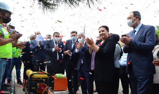 Çiçekdağı’nda içme suyu şebekeleri yenileniyor