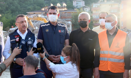 Cumhurbaşkanı Yardımcısı Oktay: "1 yıl içerisinde hem Sinop’u hem de Kastamonu’yu ayağa kaldıracağız”