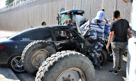 Elazığ’da trafik kazası: 4 yaralı