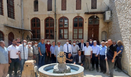 Emniyet Müdürü Kurt, Muhtarlarla bir araya geldi Emniyet Müdürü Kurt, Muhtarlarla bir araya geldi
