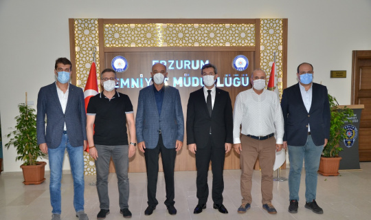 ETSO yönetiminden, Emniyet Müdürü Tuncer’e ziyaret ETSO yönetiminden, Emniyet Müdürü Tuncer’e ziyaret