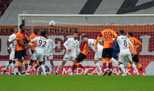 Galatasaray ile Hatayspor 3. randevuda