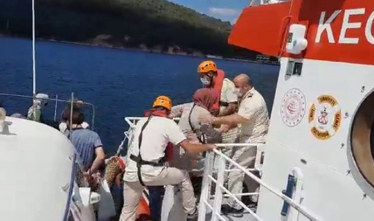 Heybeliada’da vatandaşların tahliye anı kamerada Heybeliada’da vatandaşların tahliye anı kamerada