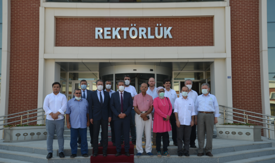 İki kurum arasında yapılacak çalışmalar değerlendirildi İki kurum arasında yapılacak çalışmalar değerlendirildi
