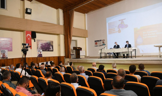 Isparta Valisi Ömer Seymenoğlu, Keçiborlu’da muhtarlarla buluştu