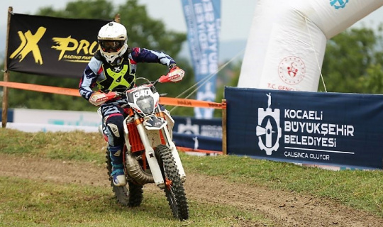 Kocaeli’de enduro heyecanı