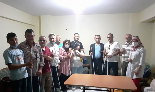 Kütahya Altı Nokta Körler Derneği’nden Kastamonu’ya anlamlı ziyaret
