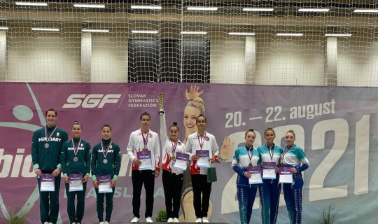 Manisa Büyükşehir’in cimnastik sporcularından uluslararası başarı