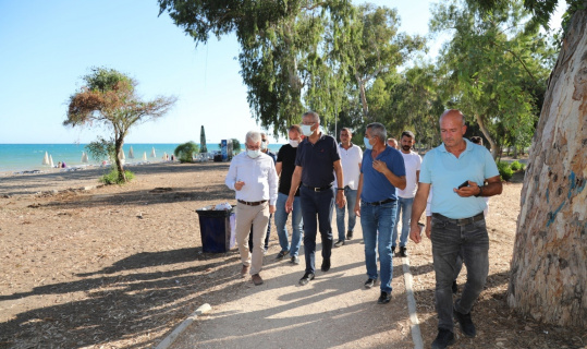 Mezitli Belediyesinden bir halk plajı daha