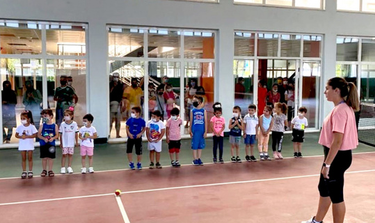 Osmangazi’de tenisin genç yetenekleri seçildi